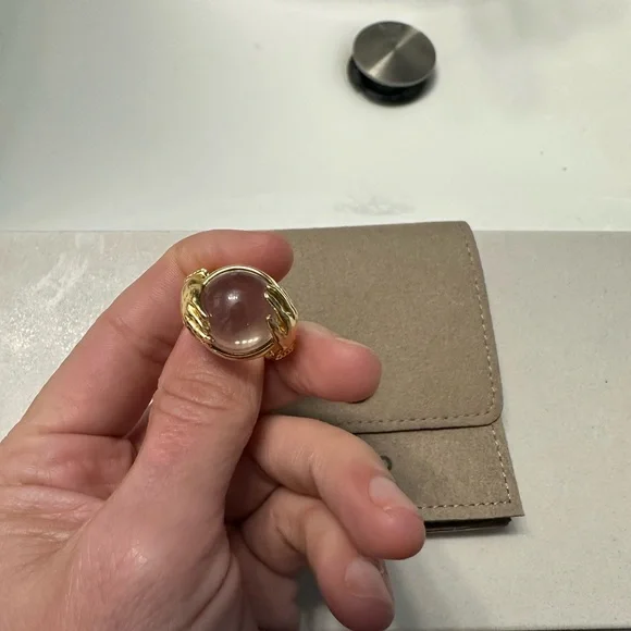 Awe inspired fortune teller ring Elegant Gold ring - Picture 5 of 9